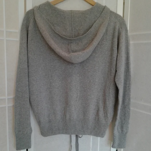 Stefanel hooded sweater wool cashmere blend Italy - Picture 4 of 13